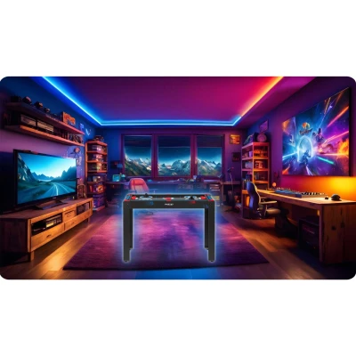 Neo-Sport NS-810 Stůl na hry 5 v 1, 92 × 46 × 73 cm, černý