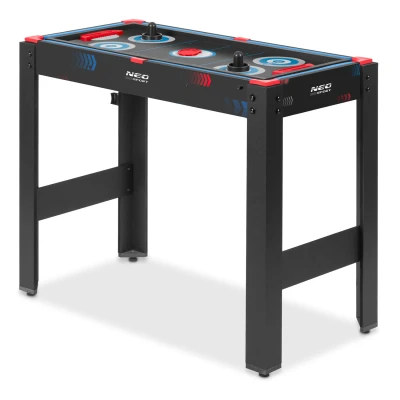 Neo-Sport NS-810 Stůl na hry 5 v 1, 92 × 46 × 73 cm, černý