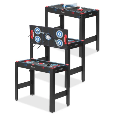 Neo-Sport NS-810 Stůl na hry 5 v 1, 92 × 46 × 73 cm, černý