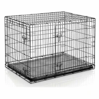 Pethaus PH-202 Kovová kennelová klec pro psy s pelíškem 107 × 71 × 77 cm 