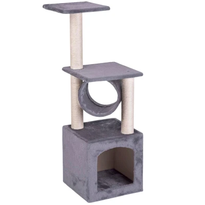 Pethaus DR-265 Škrabadlo pro kočky 93 cm, světle šedé