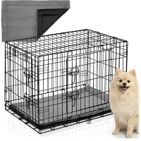 Pethaus PH-200 Kovová kennelová klec pro psa s pelíškem , 75,5 × 48 × 54 cm