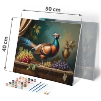 Massido 699007 Maľovanky podľa čísel 40×50 cm, Bažant