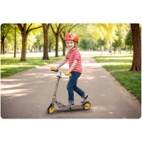 Ricokids 765603 Kolobežka Kodi, sivá-oranžová
