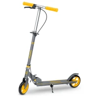 Ricokids 765603 Kolobežka Kodi, sivá-oranžová