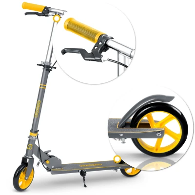Ricokids 765603 Kolobežka Kodi, sivá-oranžová