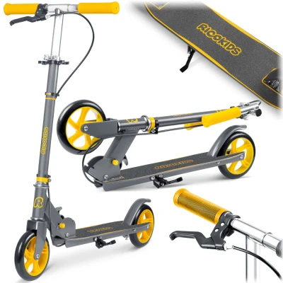 Ricokids 765603 Kolobežka Kodi, sivá-oranžová