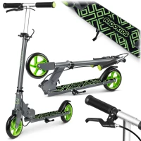 Ricokids 765604 Kolobežka Kodi, šedozelená