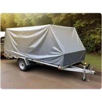 Plonos PL-500 Krycia plachta 400 x 600 cm, 120 g/m², sivá