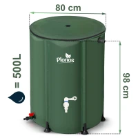Plonos PL-521 Nádrž na dešťovou vodu 500 l, zelená