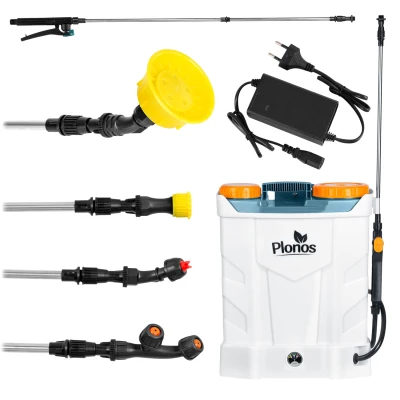 Plonos PL-602 Akumulátorový postrekovač 16 l, 12 V, 8 Ah, biely