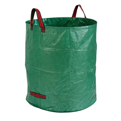 Plonos 452400 Zahradní koš na listí 272 l, zelený