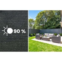 Plonos 454310 Tieniaca tkanina 1,5 × 50 m 140 g/m², 90 % + 50 spôn, sivá