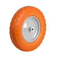 Humberg 4880 Koleso pre trakař, bezdušové, 4,00-8 oranžovo-biele