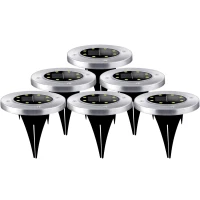 Ilumen LS-104 Solární zahradní LED lampy 6 ks
