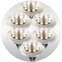 Ilumen LS-104 Solární zahradní LED lampy 6 ks