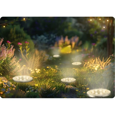 Ilumen LS-104 Solární zahradní LED lampy 6 ks