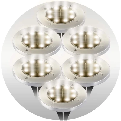Ilumen LS-104 Solární zahradní LED lampy 6 ks