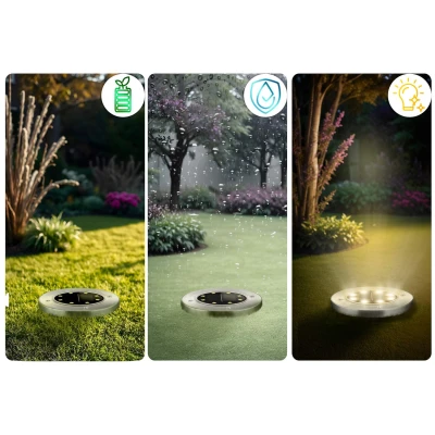 Ilumen LS-104 Solární zahradní LED lampy 6 ks