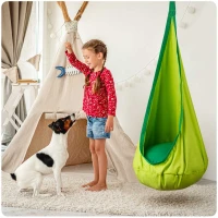 Neo-Sport 110002 Detská závesná hojdačka Cocoon, zelená