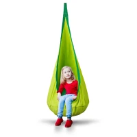 Neo-Sport 110002 Detská závesná hojdačka Cocoon, zelená