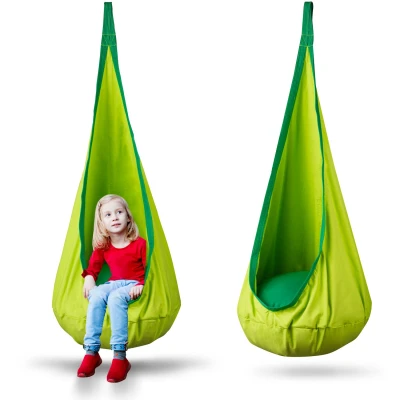 Neo-Sport 110002 Detská závesná hojdačka Cocoon, zelená