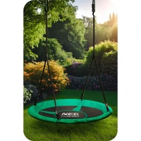 Neo-Sport 1052 Hojdačka Stork's Nest Swing 110 cm, zelená