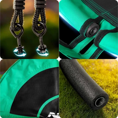 Neo-Sport 1052 Hojdačka Stork's Nest Swing 110 cm, zelená