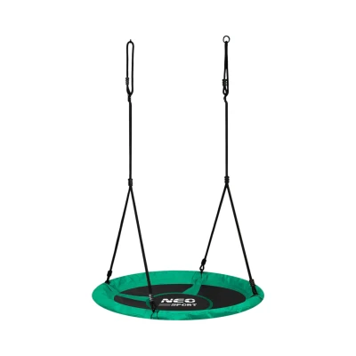 Neo-Sport 1052 Hojdačka Stork's Nest Swing 110 cm, zelená