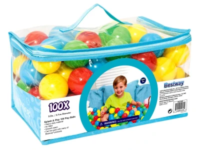 Bestway 52027 Lopty pre detské ihrisko alebo detský bazén, 100 ks