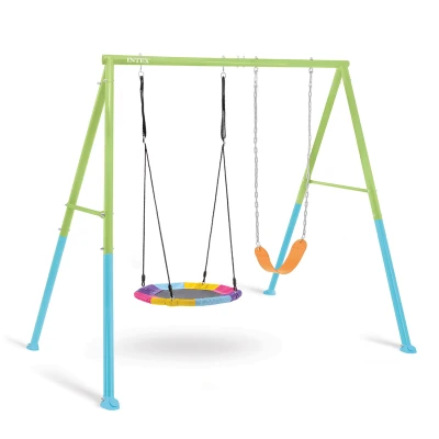 Intex 44125 Zahradní houpačka dvojitá 254 x 267 x 211 cm