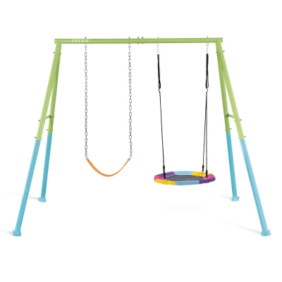 Intex 44125 Zahradní houpačka dvojitá 254 x 267 x 211 cm