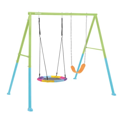Intex 44125 Zahradní houpačka dvojitá 254 x 267 x 211 cm