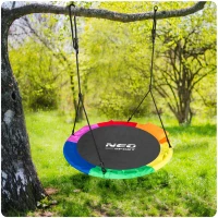 Neo-Sport 1060 Houpačka čapí hnízdo SWINGO 120 cm, barevná