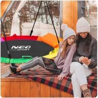 Neo-Sport 1060 Houpačka čapí hnízdo SWINGO 120 cm, barevná