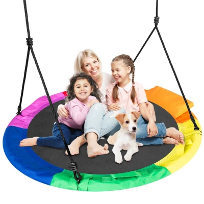 Neo-Sport 1060 Houpačka čapí hnízdo SWINGO 120 cm, barevná