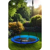 Neo-Sport 1080 Houpačka čapí hnízdo Swingo 100 cm, modrá