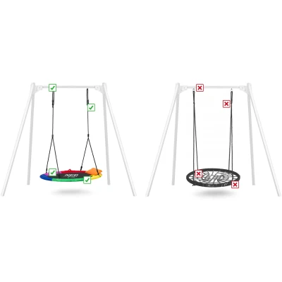 Neo-Sport 1050 Houpací hnízdo Swingo XXL 110 cm, barevné