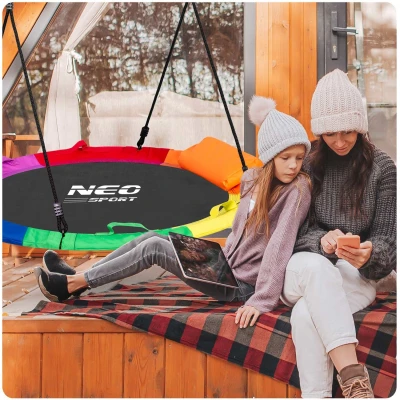 Neo-Sport 1050 Houpací hnízdo Swingo XXL 110 cm, barevné