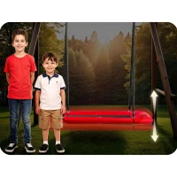 Neo-Sport NS-105 Houpačka hnízdo obdélníková Swingo 110 x 70 cm, červená