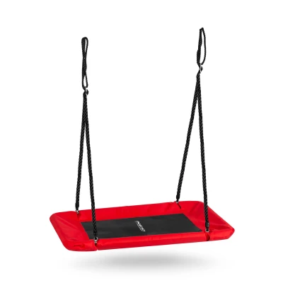 Neo-Sport NS-105 Houpačka hnízdo obdélníková Swingo 110 x 70 cm, červená