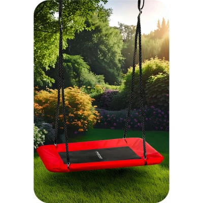 Neo-Sport NS-105 Houpačka hnízdo obdélníková Swingo 110 x 70 cm, červená