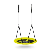 Neo-Sport 1083 Hojdačka Stork's Nest Swing 105 cm, žlto-zelená