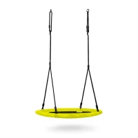 Neo-Sport 1083 Hojdačka Stork's Nest Swing 105 cm, žlto-zelená