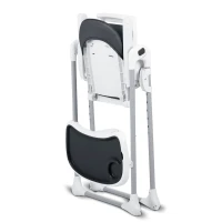 Ricokids 700603 Vysoká stolička Tulo so stolíkom, čierna