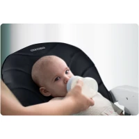 Ricokids 700603 Vysoká stolička Tulo so stolíkom, čierna