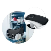 Ricokids 700603 Vysoká stolička Tulo so stolíkom, čierna