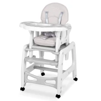 Ricokids 7090 Sinco 5 v 1 vysoká stolička - sivá