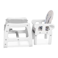 Ricokids 7090 Sinco 5 v 1 vysoká stolička - sivá