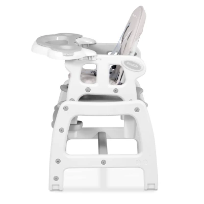 Ricokids 7090 Sinco 5 v 1 vysoká stolička - sivá